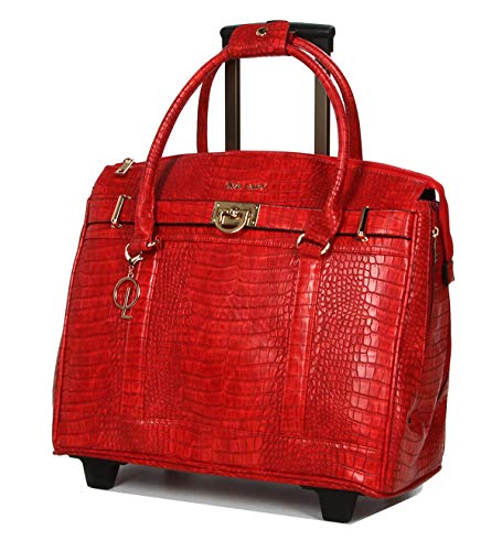 Bowatex Business Damen Aktentasche Laptoptasche 2 Rollen Trolley Rot Bowatex Business Damen Aktentasche Laptoptasche 2 Rollen Trolley Rot von Bowatex