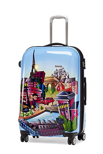 Bowatex Kinder Bordgepäck Trolley Claymore klein Bild Funy Paris Bunt Bowatex Kinder Bordgepäck Trolley Claymore klein Bild Funy Paris Bunt von Bowatex