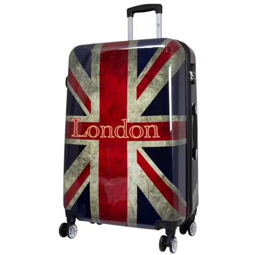 Bowatex Motivkoffer London England Flagge Trolley Groß 100 Liter Plus Koffer Bowatex Motivkoffer London England Flagge Trolley Groß 100 Liter Plus Koffer von Bowatex