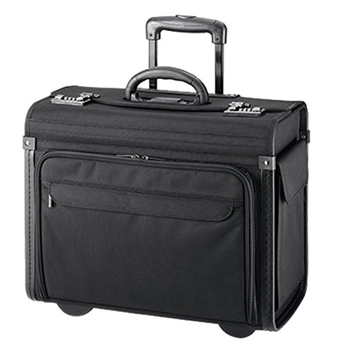 Bowatex Pilotenkoffer Trolley Aktenkoffer Polyester Schwarz 46 cm Bowatex Pilotenkoffer Trolley Aktenkoffer Polyester Schwarz 46 cm von Bowatex