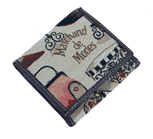 Portmonee 10 x 10 x 2 cm Geldbeitel Brieftasche Geldbörse im Gobelin Stil Motiv Hut und Schuh FA. Bowatex Portmonee 10 x 10 x 2 cm Geldbeitel Brieftasche Geldbörse im Gobelin Stil Motiv Hut und Schuh FA. Bowatex von Bowatex