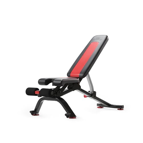 Bowflex 100675 Unisex-Adult 5.1S Verstellbare Hantelbank, Schwarz/Rot, one-size , Bowflex 100675 Unisex-Adult 5.1S Verstellbare Hantelbank, Schwarz/Rot, one-size , von Bowflex