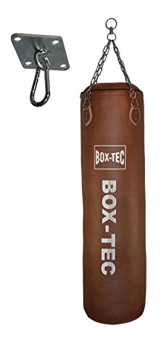 BOX-TEC Boxsack Sandsack MMA Kickboxen Muay Thai Retro 150cm Set, gefüllt inkl. Deckenhalterung und Vierpunkt-Kette BOX-TEC Boxsack Sandsack MMA Kickboxen Muay Thai Retro 150cm Set, gefüllt inkl. Deckenhalterung und Vierpunkt-Kette von BOX-TEC