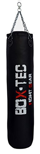 BOX-TEC 150cm Boxsack | Sandsack | Punching-Bag, gefüllt inkl. Vierpunkt-Kette, schwarz BOX-TEC 150cm Boxsack | Sandsack | Punching-Bag, gefüllt inkl. Vierpunkt-Kette, schwarz von BOX-TEC