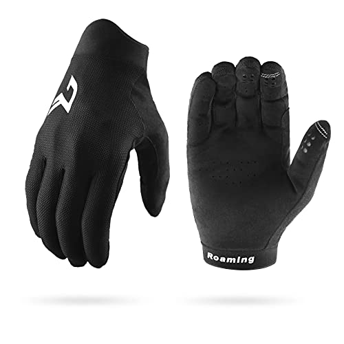 Boyiexin MTB Handschuhe für Herren Damen, atmungsaktiv, gute Griffkontrolle Mountainbike Handschuhe Vollfinger Fahrradhandschuhe für BMX Downhill Trail Enduro Dirt Bike Cross Country von Boyiexin