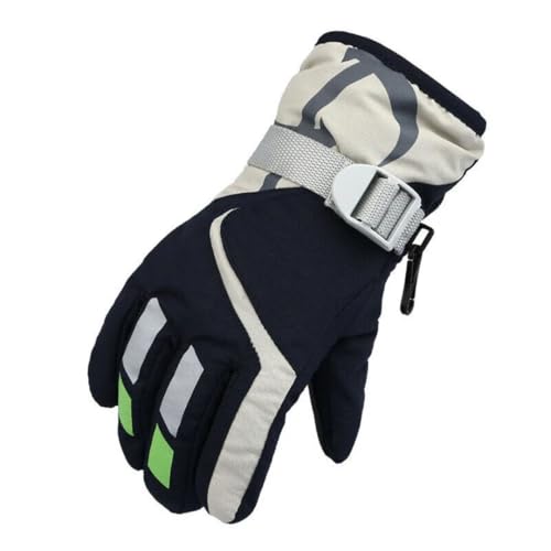 Bqxxdeo 1 Paar Thermische Ski Handschuhe Männer Frauen Winter Warme Handschuhe Outdoor Schnee Snowboard Verdicken Warme Fäustlinge von Bqxxdeo