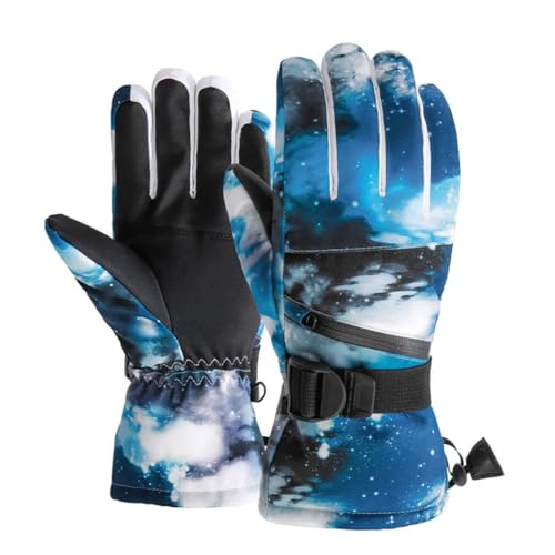 Bqxxdeo Männer Frauen Ski Handschuhe Ultraleicht Winter Warme Handschuhe Snowboard Handschuhe Motorrad Reiten Schnee Handschuhe von Bqxxdeo