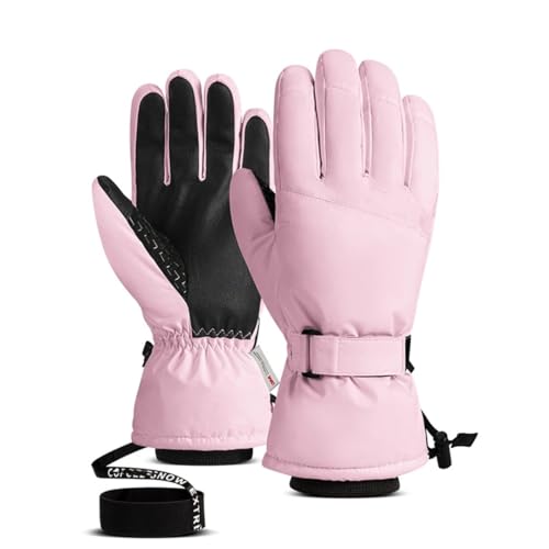 Bqxxdeo Männer Frauen Winter Ski Handschuhe Snowboard Handschuhe Motorrad Reiten Schnee Warm Halten Winddicht Handschuhe von Bqxxdeo