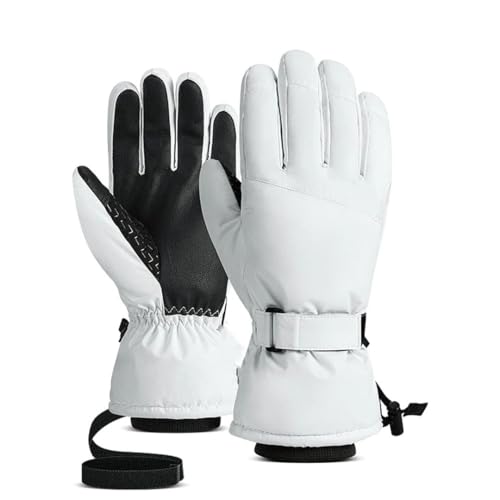 Bqxxdeo Männer Frauen Winter Ski Handschuhe Snowboard Handschuhe Motorrad Reiten Schnee Warm Halten Winddicht Handschuhe von Bqxxdeo