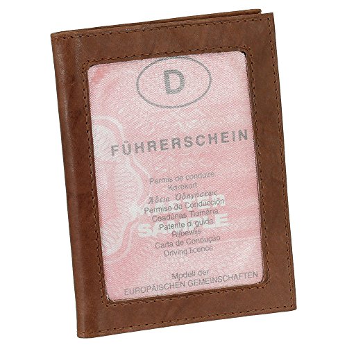 Ausweisetui Ausweishülle Ausweismappe Leder Farbe Braun Ausweisetui Ausweishülle Ausweismappe Leder Farbe Braun von Branco