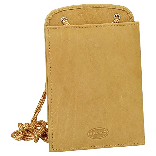 Brustbeutel Brusttasche mit sehr viel Platz inkl. Halsband vers. Farben echtes Leder Natur Brustbeutel Brusttasche mit sehr viel Platz inkl. Halsband vers. Farben echtes Leder Natur von Branco