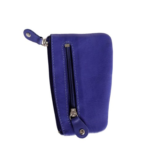 Schlüsseletui, Schlüsselmäppchen, Echt-Leder, für Damen und Herrn, Azur-Blau, Branco 029 Schlüsseletui, Schlüsselmäppchen, Echt-Leder, für Damen und Herrn, Azur-Blau, Branco 029 von Branco