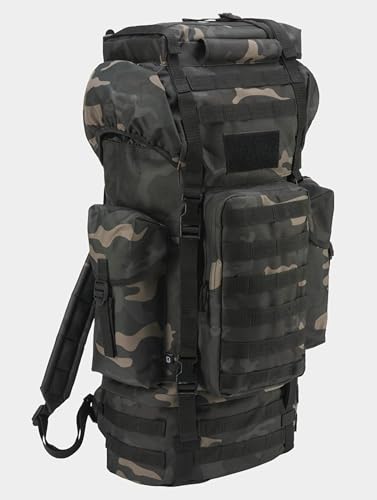 Brandit BUNDESWEHR KAMPFRUCKSACK 65L NEU BW RUCKSACK ARMY ARMEE OUTDOOR TREKKING TASCHE, Farbe:Woodland von Brandit