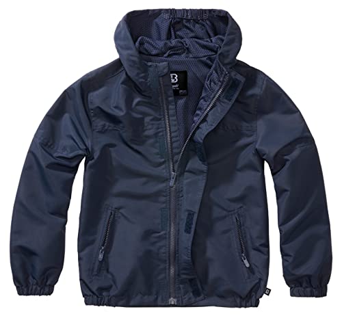 Brandit Kids Summerwindbreaker Frontzip navy Gr. 134/140 von Brandit