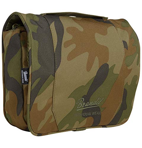 Brandit Toiletry Bag Woodland, Größe Large von Brandit