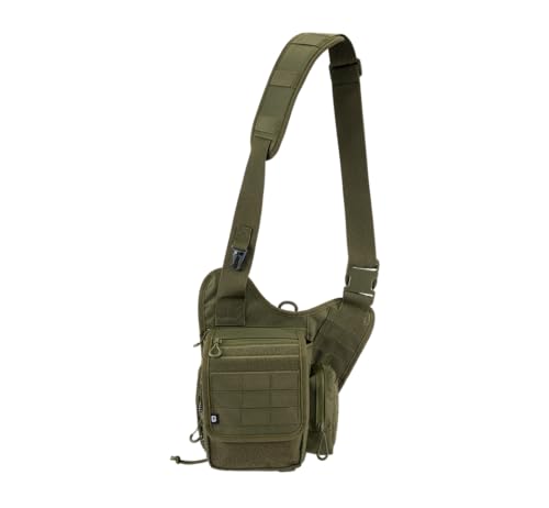Brandit Seitentasche Molle Travel Side Bag, Farbe:Oliv Brandit Seitentasche Molle Travel Side Bag, Farbe:Oliv von Brandit