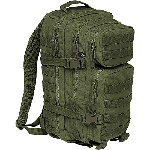 Brandit US ASSAULT PACK RUCKSACK MEDIUM 30L & LARGE 50L ARMEE OUTDOOR TASCHE BW COOPER, Farbe:Oliv, Volumen:Medium (30L) Brandit US ASSAULT PACK RUCKSACK MEDIUM 30L & LARGE 50L ARMEE OUTDOOR TASCHE BW COOPER, Farbe:Oliv, Volumen:Medium (30L) von Brandit