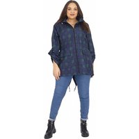 BRAVE SOUL Plus Size Fishtail Damen Parka XLJK-RAVECHECK BRAVE SOUL Plus Size Fishtail Damen Parka XLJK-RAVECHECK von Brave Soul