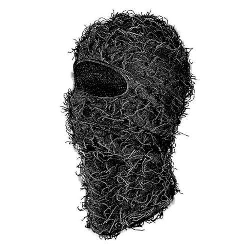 Breeshy Distressed Skimaske Vollgesichtsstrick Fuzzy Yeat Shiesty Distress Mask für Männer Frauen Langlebig Einfach zu Verwenden Schwarz Breeshy Distressed Skimaske Vollgesichtsstrick Fuzzy Yeat Shiesty Distress Mask für Männer Frauen Langlebig Einfach zu Verwenden Schwarz von Breeshy