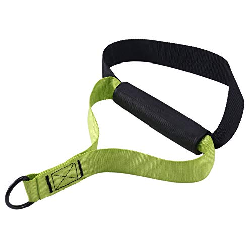 Breeshy Fitness Widerstand BäNder Griffe Anti-Rutsch Starkes Gurt Band Fitness Hoch Leistung Kabel Training GeräT GrüN von Breeshy