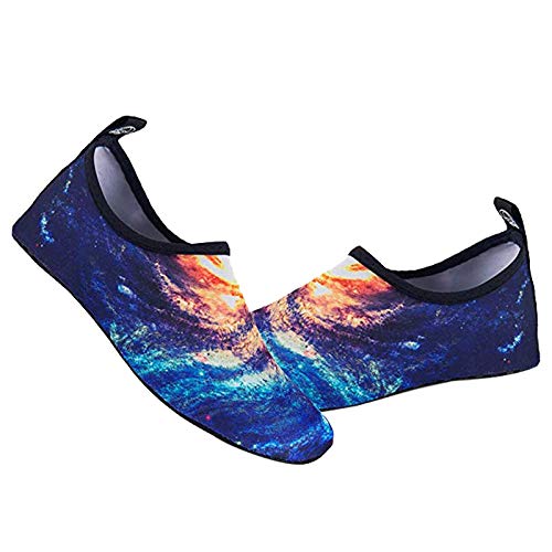 Breeshy MäNner Frauen Wasser Schuhe Barfuß Strand Pool Schuhe Schnell Trocknende Aqua Yoga Socken für Surf Swim Wasser Sport, L = EU 40-41=US 9.5-10.5 Frauen / 8.5-9 MäNner von Breeshy