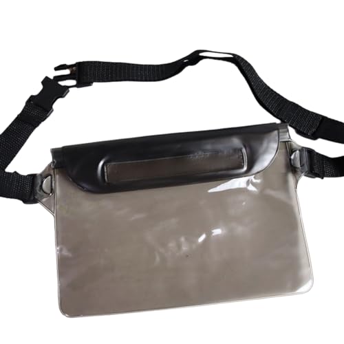 Breeshy Schwarze wasserdichte Handytasche, Crossbody, Schwimmen, Wasserdicht, Outdoor, Drifting Seal von Breeshy