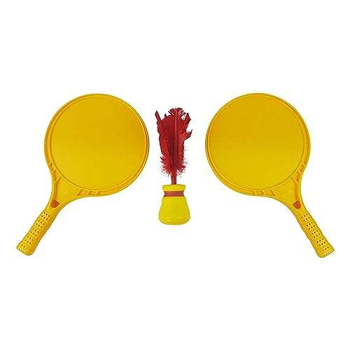 Bremshey von Tunturi - Indiaca Tennis - Peteca Spiel - Indiaca Ball - Indiaca Spiel mit 2 Schlägern und Ball - Federball Bremshey von Tunturi - Indiaca Tennis - Peteca Spiel - Indiaca Ball - Indiaca Spiel mit 2 Schlägern und Ball - Federball von Tunturi