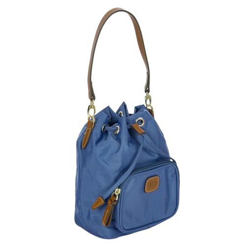 BRIC'S - Recycled Nylon Bucket Bag, Blau, 18x20x13 cm von Bric's