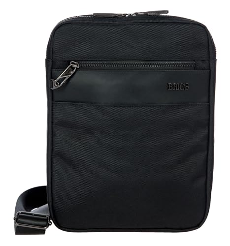 BRIC'S - S Matera Shoulder Bag with Tablet Compartment, Schwarz, 22x28x2,5 cm von Bric's