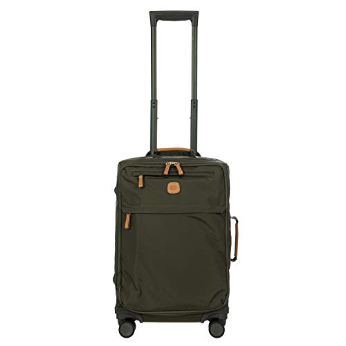 Bric's Erweiterbarer Cabin Trolley, X-Collection, Handgepäckkoffer mit 4 Doppelrädern, Strapazierfähig und Ultraleicht, Größe: 36x55x23 cm, Olive Bric's Erweiterbarer Cabin Trolley, X-Collection, Handgepäckkoffer mit 4 Doppelrädern, Strapazierfähig und Ultraleicht, Größe: 36x55x23 cm, Olive von Bric's