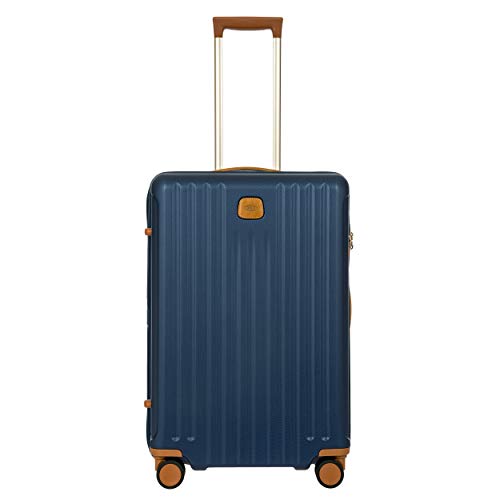 Bric's Hartschalen-Trolley Erweiterbar, Kollektion Capri, Mittelgroßer Koffer mit 4 Rollen, Leicht und Widerstandsfähig, USB-Anschluss, Integriertes TSA-Schloss, Maße: 48x69x28/32, Blau Bric's Hartschalen-Trolley Erweiterbar, Kollektion Capri, Mittelgroßer Koffer mit 4 Rollen, Leicht und Widerstandsfähig, USB-Anschluss, Integriertes TSA-Schloss, Maße: 48x69x28/32, Blau von Bric's