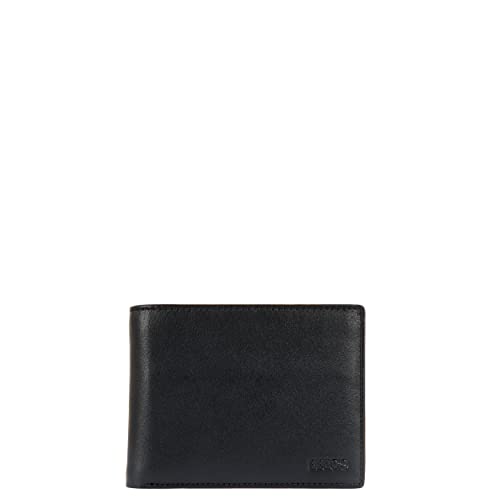 Bric's Bernina Horizontale Herren-Brieftasche aus Leder mit RFID-Schutz, Münzfach, Fach für Geldscheine und 16 Kartenfächer, Größe: 9,5 cm x 12,5 cm x 2,5 cm, Schwarz Bric's Bernina Horizontale Herren-Brieftasche aus Leder mit RFID-Schutz, Münzfach, Fach für Geldscheine und 16 Kartenfächer, Größe: 9,5 cm x 12,5 cm x 2,5 cm, Schwarz von Bric's