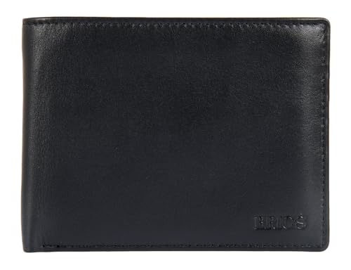 BRIC'S - Lederbrieftasche Bernina, Schwarz, 9,5x12,5x2 cm BRIC'S - Lederbrieftasche Bernina, Schwarz, 9,5x12,5x2 cm von Bric's