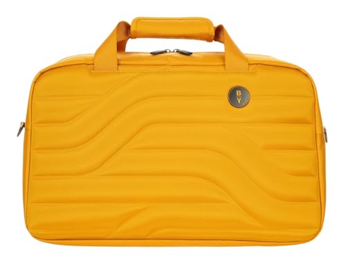 Bric's Weekender, Kollektion Ulisse B|Y, Leicht und Widerstandsfähig, Reisetasche mit Abnehmbarem Schulterriemen und Trolley-Griff, Handgepäck, Wasserabweisendes Material, 47x27x17, Mango Bric's Weekender, Kollektion Ulisse B|Y, Leicht und Widerstandsfähig, Reisetasche mit Abnehmbarem Schulterriemen und Trolley-Griff, Handgepäck, Wasserabweisendes Material, 47x27x17, Mango von Bric's