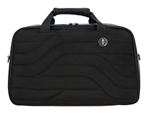 Bric's Weekender, Kollektion Ulisse B|Y, Leicht und Widerstandsfähig, Reisetasche mit Abnehmbarem Schulterriemen und Trolley-Griff, Handgepäck, Wasserabweisendes Material, 47x27x17, Schwarz Bric's Weekender, Kollektion Ulisse B|Y, Leicht und Widerstandsfähig, Reisetasche mit Abnehmbarem Schulterriemen und Trolley-Griff, Handgepäck, Wasserabweisendes Material, 47x27x17, Schwarz von Bric's