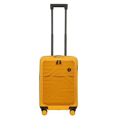 Brics by Ulisse - 4-Rollen-Kabinentrolley mit Vortasche 55 cm erw. USB Mango Brics by Ulisse - 4-Rollen-Kabinentrolley mit Vortasche 55 cm erw. USB Mango von Bric's