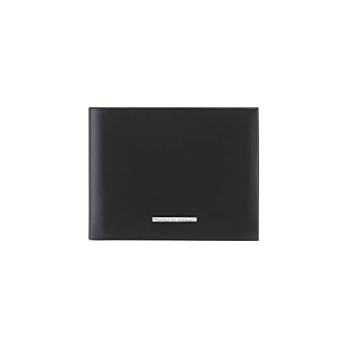 Bric's Porsche Design Horizontale Herren-Brieftasche aus Leder, Classics 6, mit RFID-Schutz, 6 Kartenfächer, Visitenkartenfach, Fach für Geldscheine, Größe: 9 cm x 10,5 cm x 2 cm, Schwarz Bric's Porsche Design Horizontale Herren-Brieftasche aus Leder, Classics 6, mit RFID-Schutz, 6 Kartenfächer, Visitenkartenfach, Fach für Geldscheine, Größe: 9 cm x 10,5 cm x 2 cm, Schwarz von Bric's