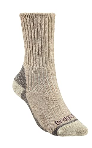 Bridgedale Damen Hike Midweight Boot Height Comfort Socks Wanderschuhe, mittelschwer, Merino-Komfortsocken, Natur, Large von Bridgedale