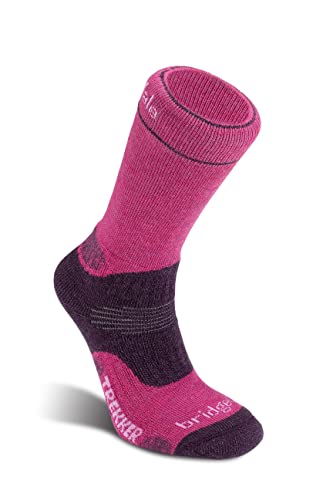 Bridgedale Damen Hike Midweight Merino Endurance Original Socken, beere, Größe S von Bridgedale