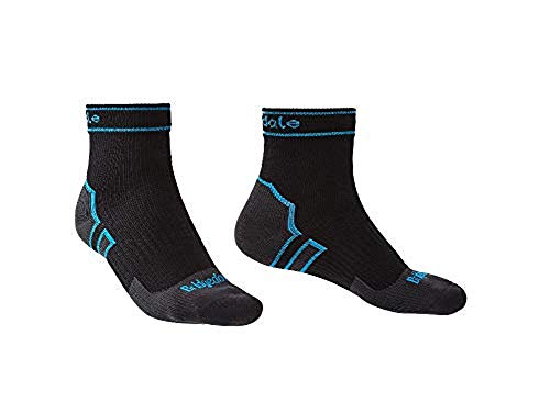 Bridgedale Herren Storm Mw Ankle Socken, Schwarz, XL von Bridgedale