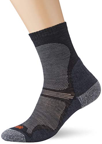 Bridgedale Hike UL Merino Perf. Crew Socken, Schwarz, Einheitsgröße von Bridgedale