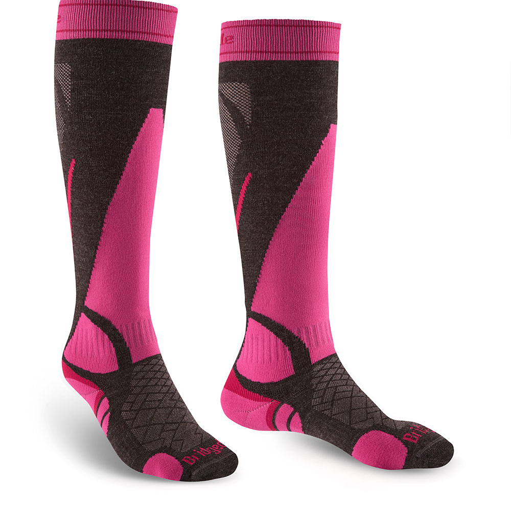 Bridgedale Lightweight Merino Performance Long Socks Rosa EU 41-43 Frau Bridgedale Lightweight Merino Performance Long Socks Rosa EU 41-43 Frau von Bridgedale