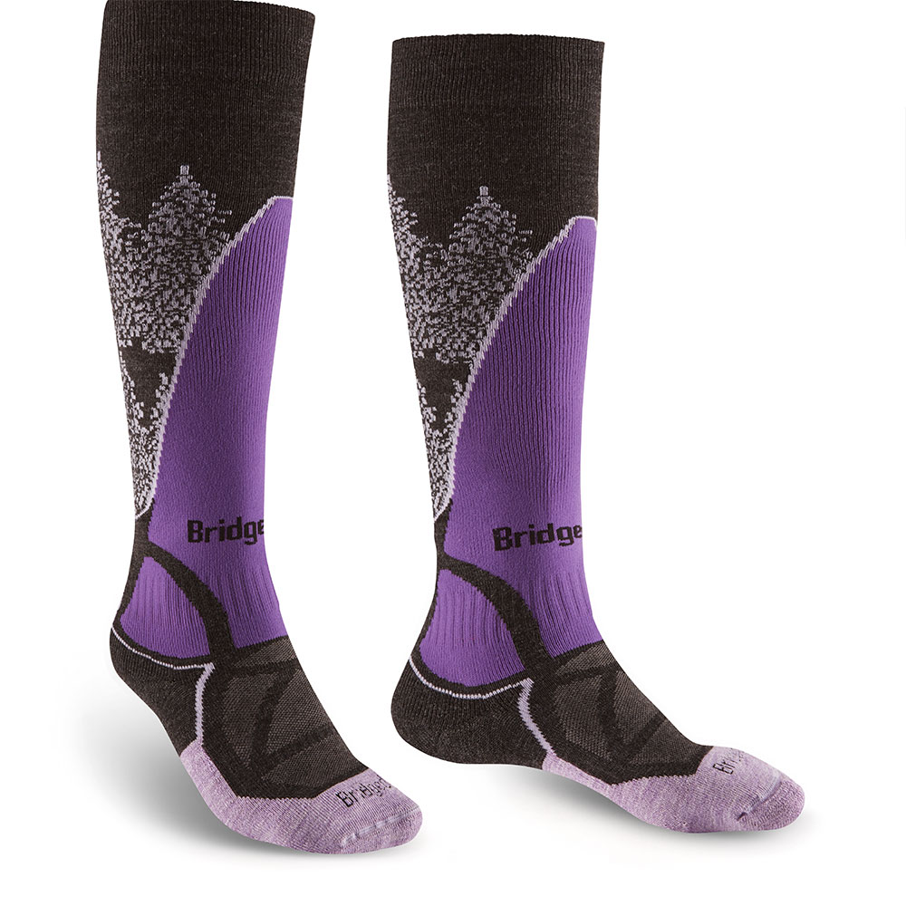Bridgedale Midweight Long Socks Lila EU 35-37 Frau Bridgedale Midweight Long Socks Lila EU 35-37 Frau von Bridgedale