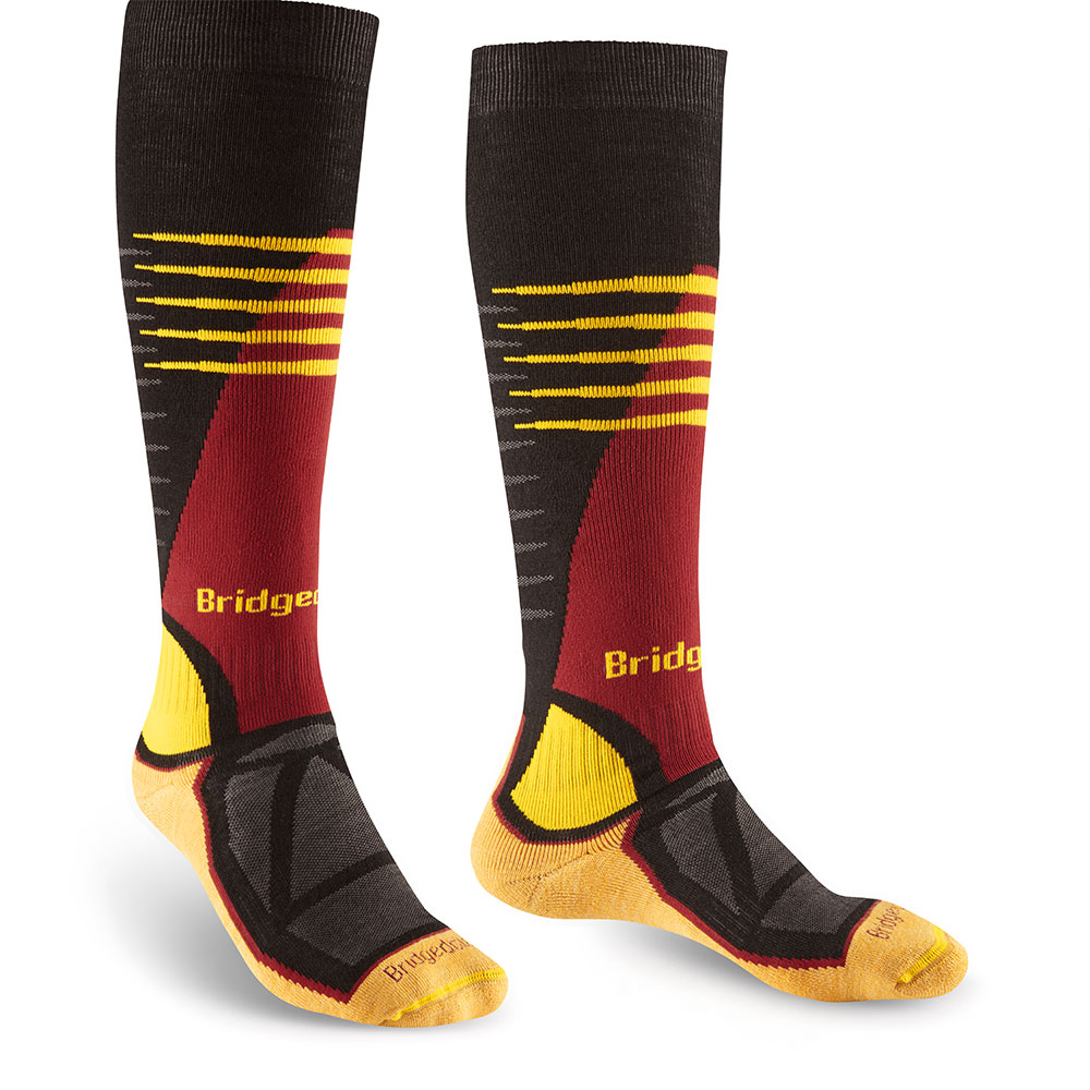 Bridgedale Midweight Long Socks Schwarz EU 40-43 Mann von Bridgedale