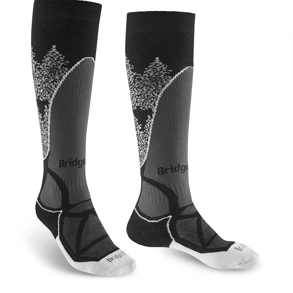 Bridgedale Midweight Long Socks Grau EU 41-43 Frau Bridgedale Midweight Long Socks Grau EU 41-43 Frau von Bridgedale