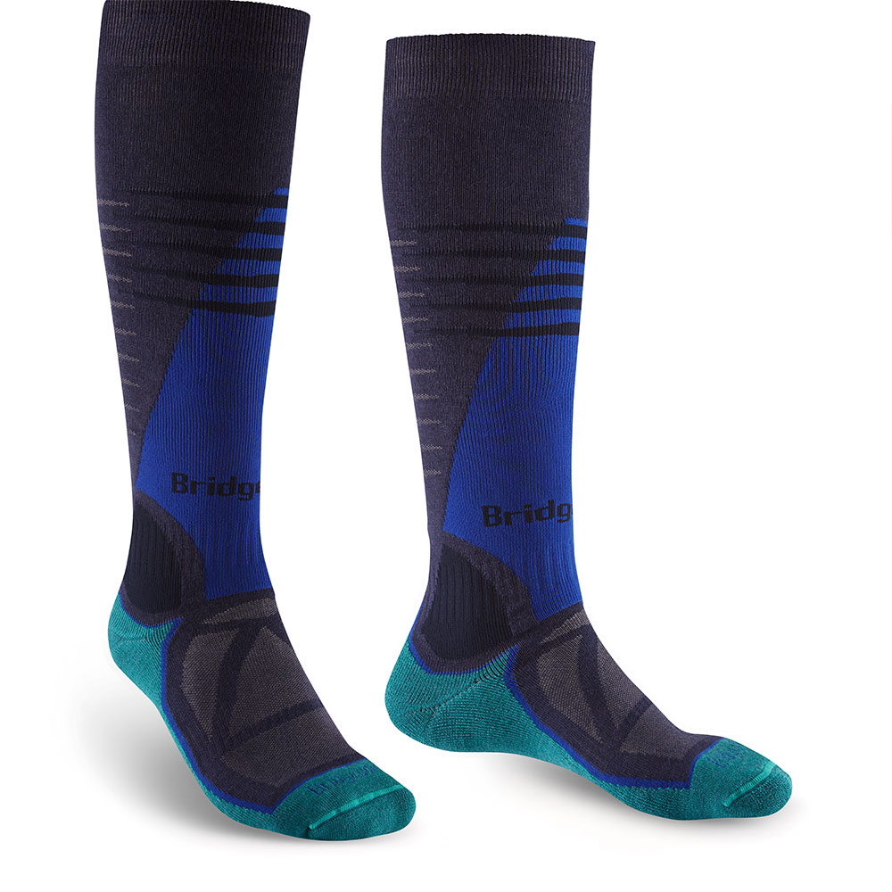 Bridgedale Midweight Long Socks  EU 44-47 Mann von Bridgedale