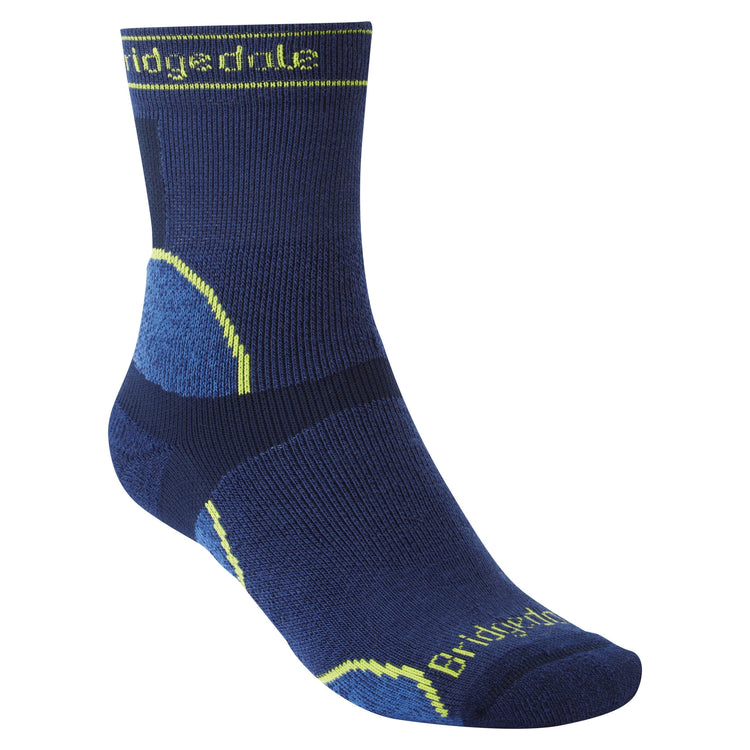 Bridgedale Midweight T2 Merino Sport Crew Socks Blau EU 36-39 Mann von Bridgedale