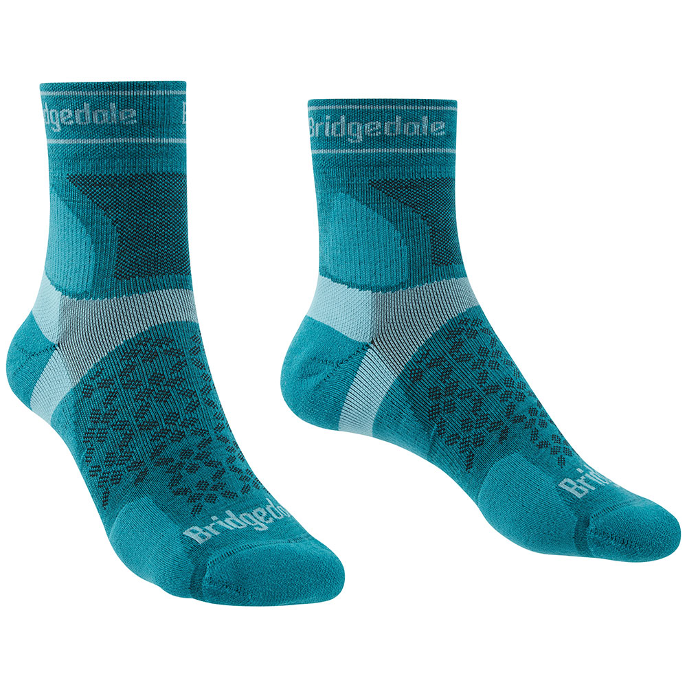 Bridgedale Ultralight T2 Merino Sport 3/4 Crew Socks Blau EU 35-37 Frau Bridgedale Ultralight T2 Merino Sport 3/4 Crew Socks Blau EU 35-37 Frau von Bridgedale