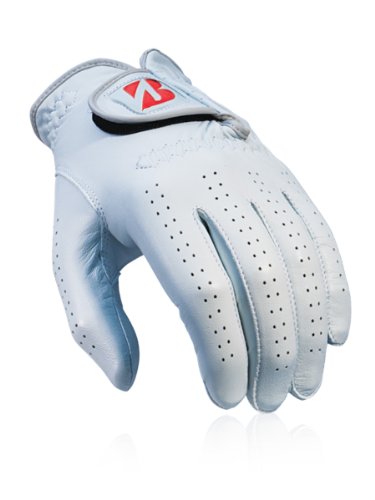 Bridgestone Golf Herren Tour Premium Handschuh, Weiß, Linke Hand, Größe L von Bridgestone Golf