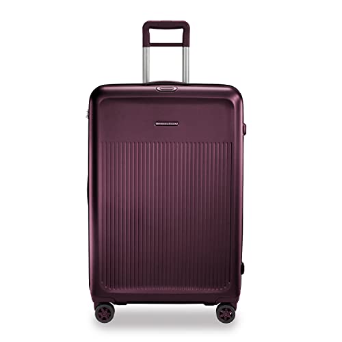 Briggs & Riley Sympatico Hardside Gepäck mit Spinner Rollen, Pflaume, 21-Inch Carry-On, Sympatico Hartschalengepäck mit Spinnrollen von Briggs & Riley